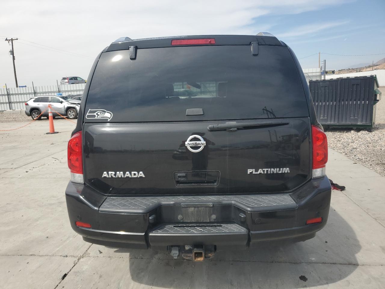2013 Nissan Armada Platinum VIN: 5N1AA0NEXDN602527 Lot: 71492885