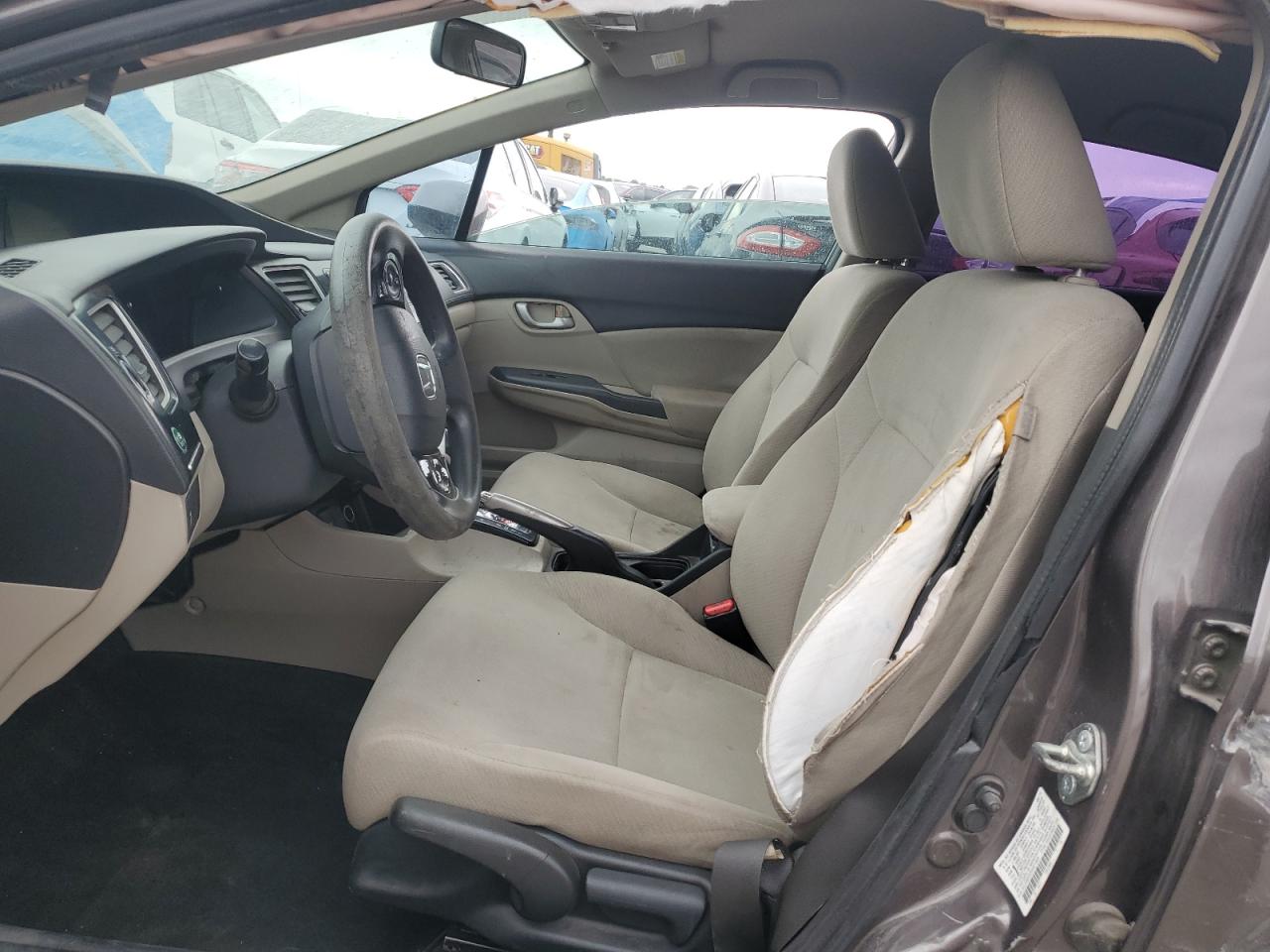 2013 Honda Civic Lx VIN: 2HGFB2F57DH571829 Lot: 84626225