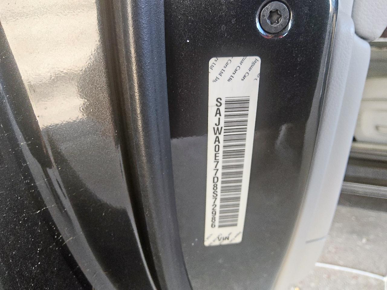 2013 Jaguar Xf VIN: SAJWA0E77D8S72986 Lot: 83868205