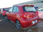 2013 NISSAN MICRA TEKNA DIG-S CVT  for sale at Copart PETERLEE