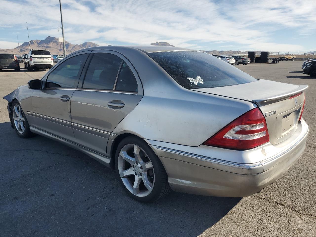2007 Mercedes-Benz C 230 grey null gas WDBRF52H97F894396 photo #3