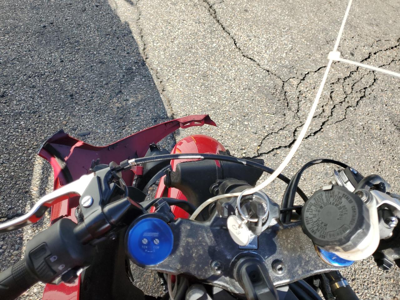 2022 Honda Cbr600 Rr VIN: JH2PC40J9NK800403 Lot: 82158035