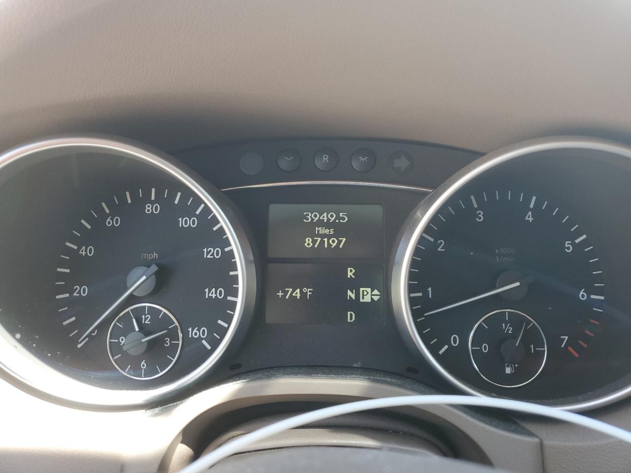 2009 Mercedes-Benz Ml 550 VIN: 4JGBB72E49A454727 Lot: 71719675