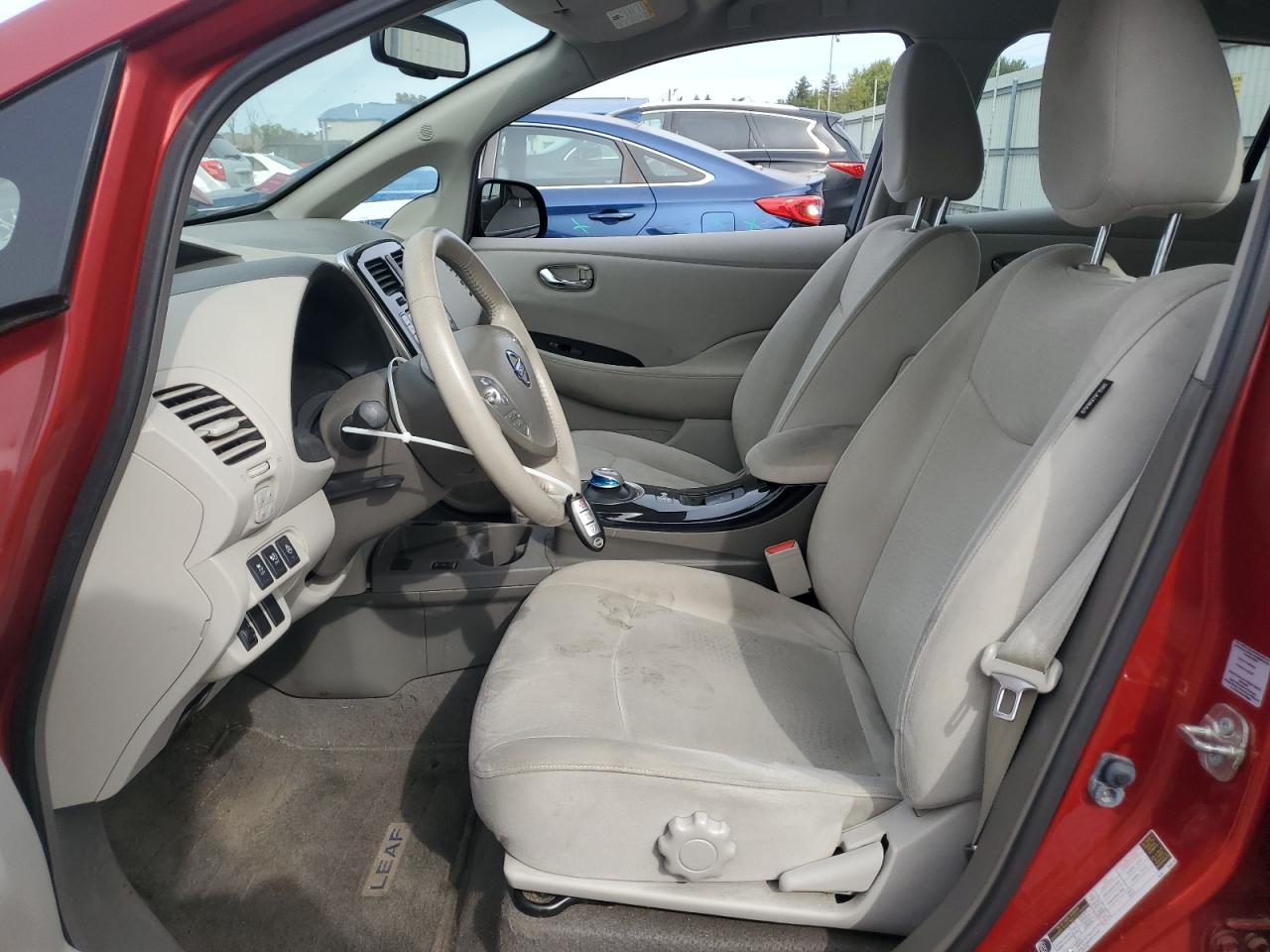 2012 Nissan Leaf Sv VIN: JN1AZ0CP6CT016843 Lot: 81928495