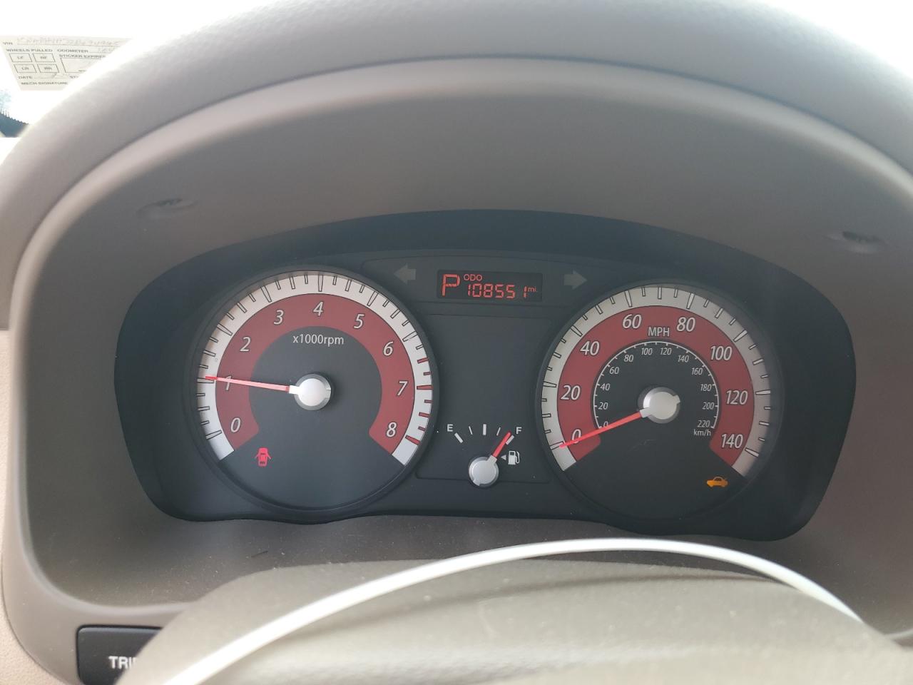 2011 Kia Rio Base VIN: KNADH4A32B6949105 Lot: 80344825