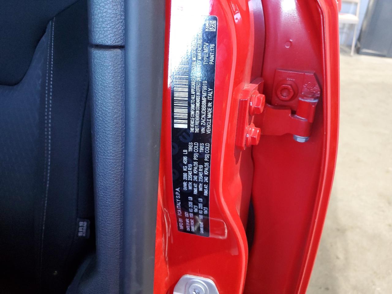 2021 Jeep Renegade Latitude VIN: ZACNJDBB8MPM79919 Lot: 84419975