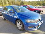 2018 VOLKSWAGEN POLO SE TSI  for sale at Copart WHITBURN