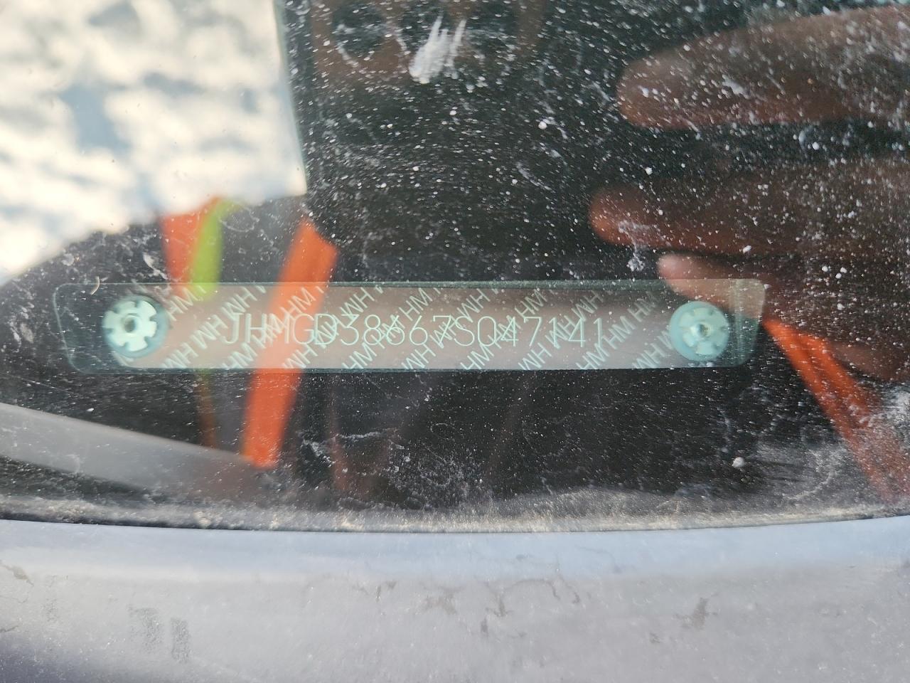 2007 Honda Fit S VIN: JHMGD38667S047141 Lot: 80666325