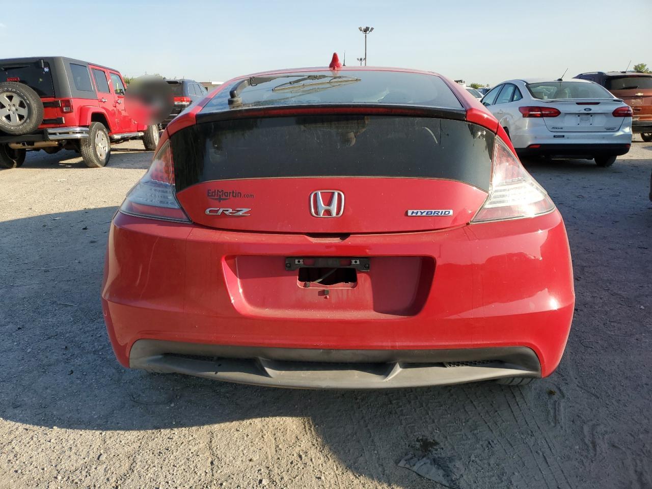 2011 Honda Cr-Z Ex VIN: JHMZF1D60BS010253 Lot: 71733475