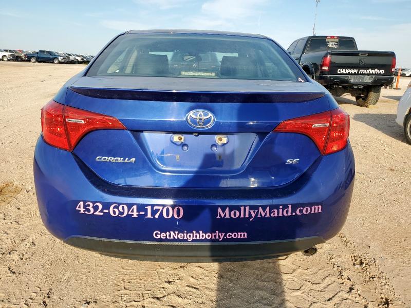 TOYOTA COROLLA 2018 Синий