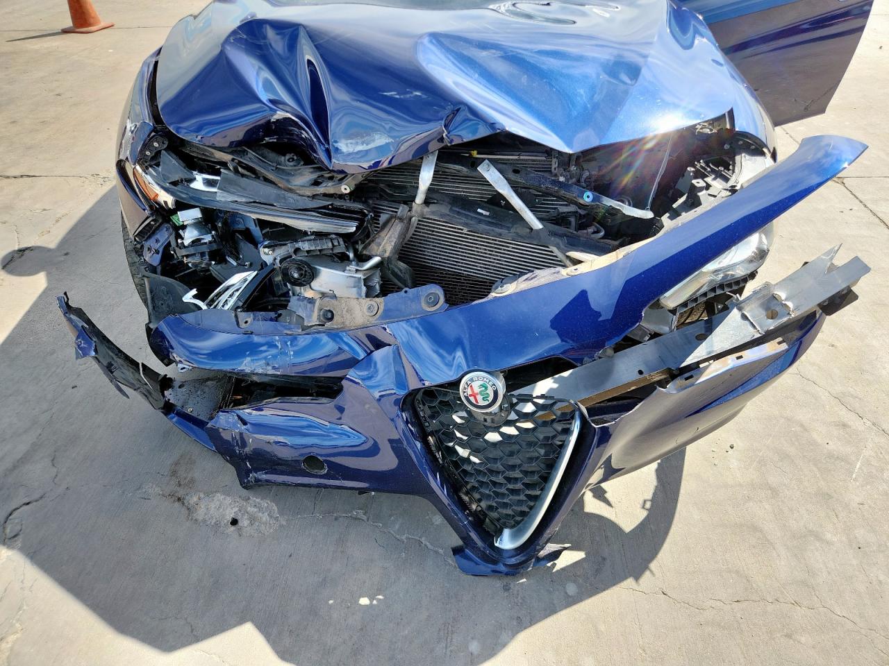 2019 Alfa Romeo Giulia VIN: ZARFAMAN3K7612346 Lot: 84203025