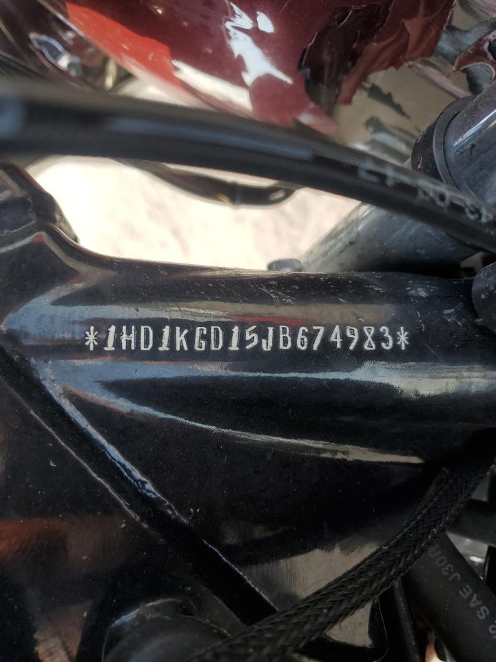 2018 Harley-Davidson Fltru VIN: 1HD1KGD15JB674983 Lot: 81579435