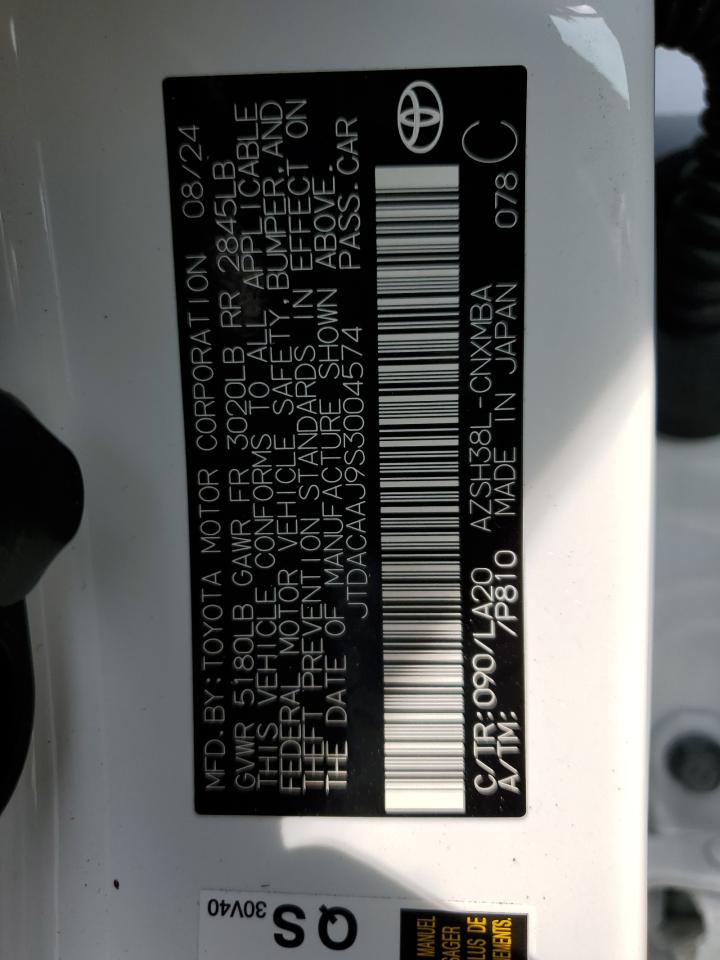 2025 Toyota Crown Signia Xle VIN: JTDACAAJ9S3004574 Lot: 71986455