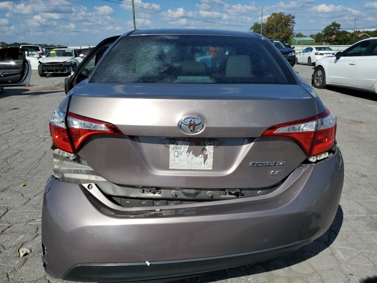 2015 Toyota Corolla L VIN: 2T1BURHE7FC434285 Lot: 81910785
