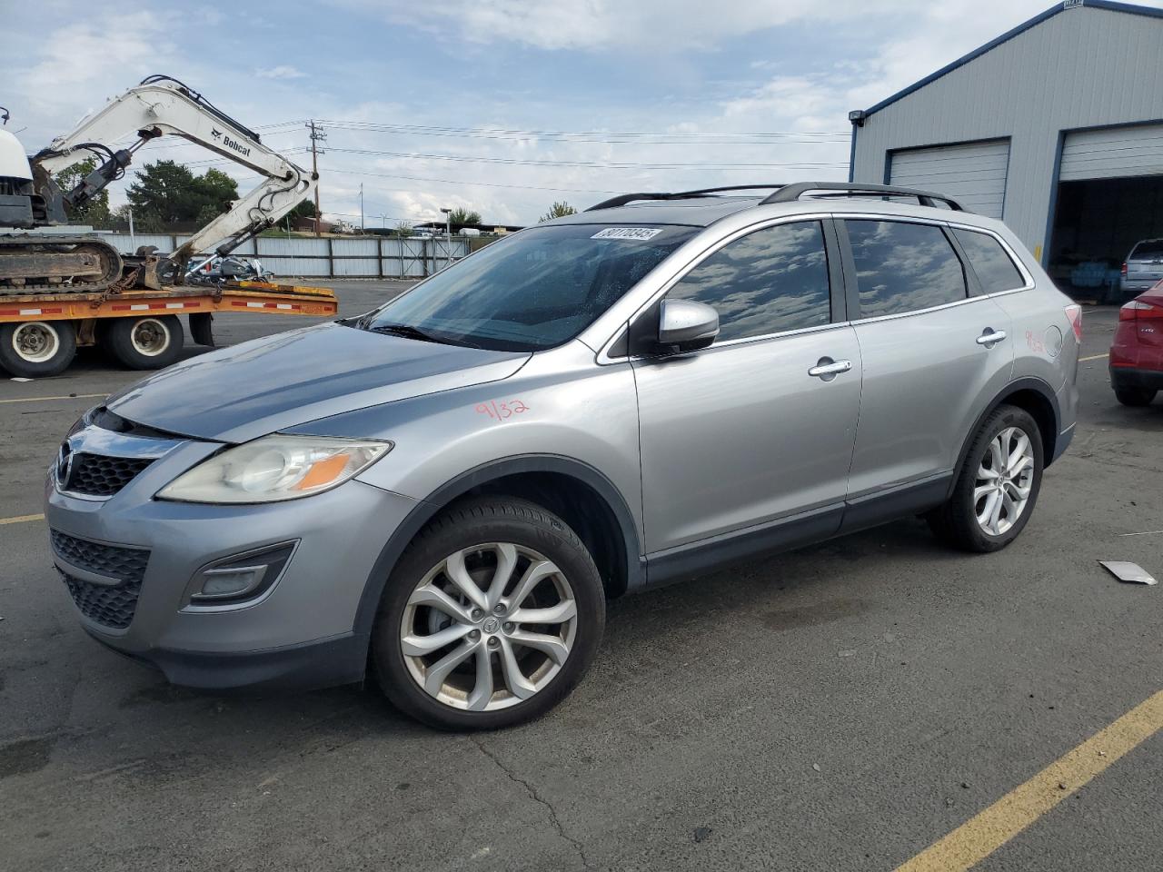 2012 Mazda Cx-9 silver null gasoline JM3TB3DV6C0338741 photo #1