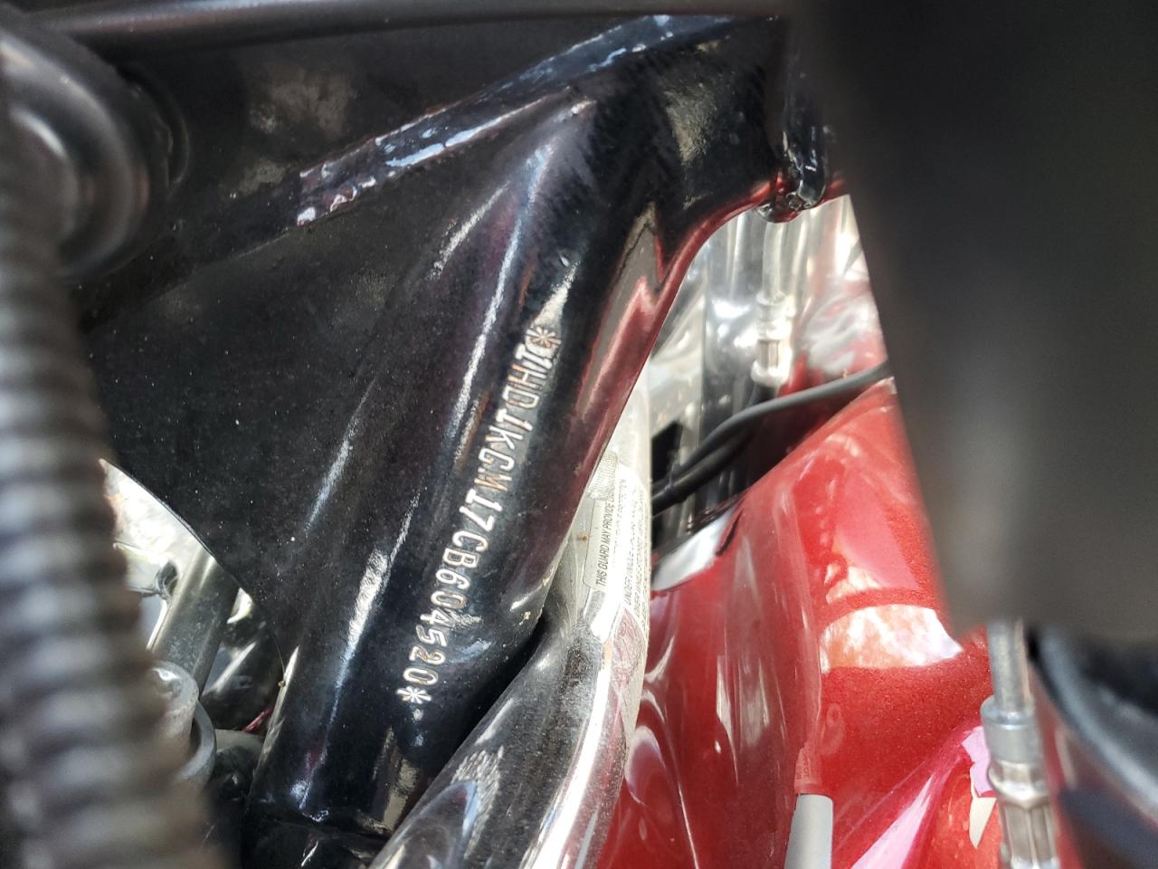 2012 Harley-Davidson Fltru Road Glide Ultra VIN: 1HD1KGM17CB604520 Lot: 81726735