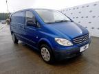 2007 MERCEDES-BENZ VITO 109CDI VAN for sale at Copart WHITBURN