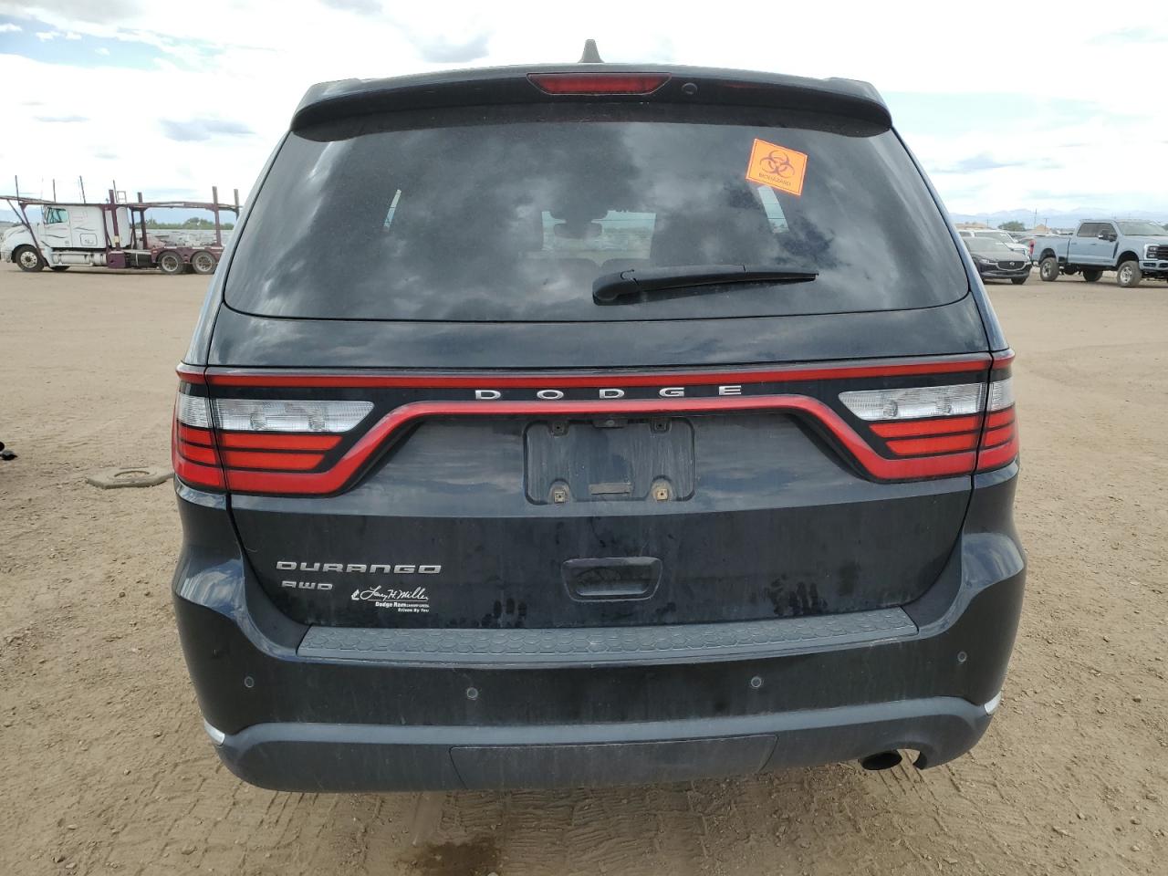 2017 Dodge Durango Sxt VIN: 1C4RDJAG2HC806557 Lot: 80105045