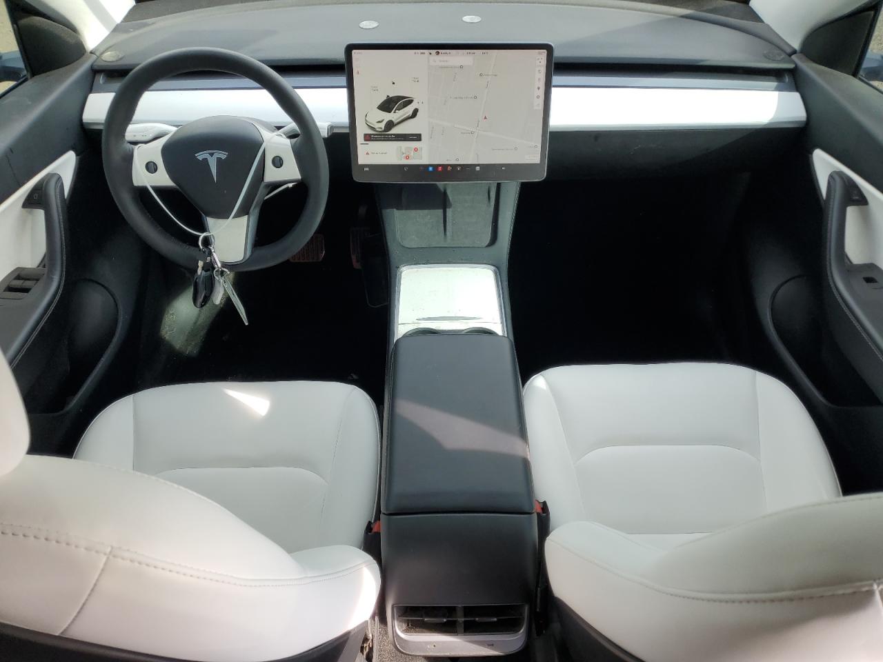 2021 Tesla Model Y VIN: 5YJYGDEE9MF189829 Lot: 83957105