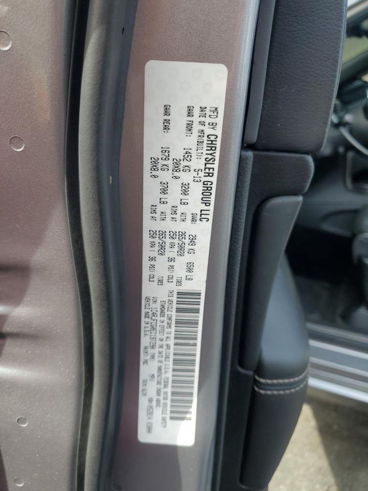 2014 Jeep Grand Cherokee Overland VIN: 1C4RJFCG0EC197290 Lot: 81861645