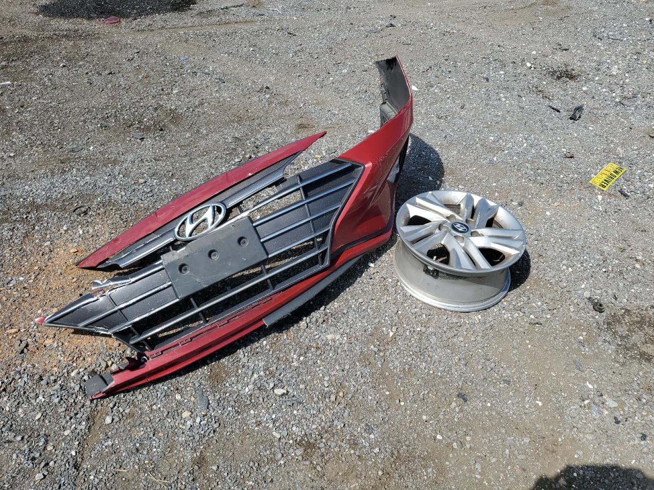 2019 Hyundai Elantra Sel VIN: 5NPD84LF4KH466375 Lot: 80130915