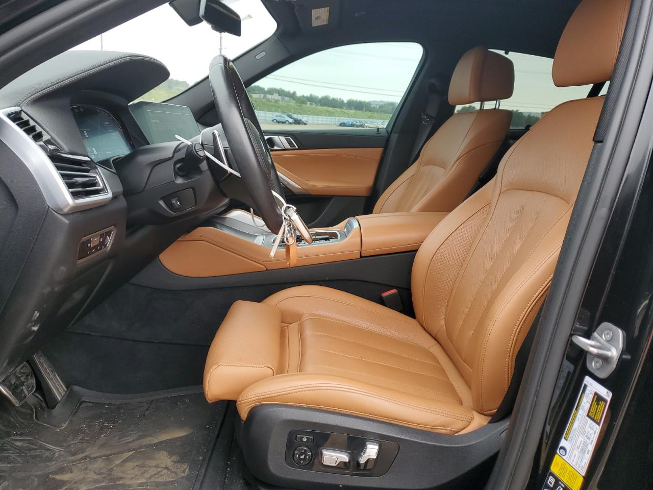 2022 BMW X6 xDrive40I VIN: 5UXCY6C06N9L77776 Lot: 71215295