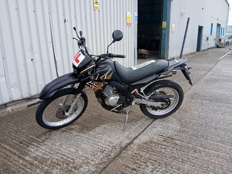 2007 YAMAHA XT 125 R  for sale at Copart CHESTER