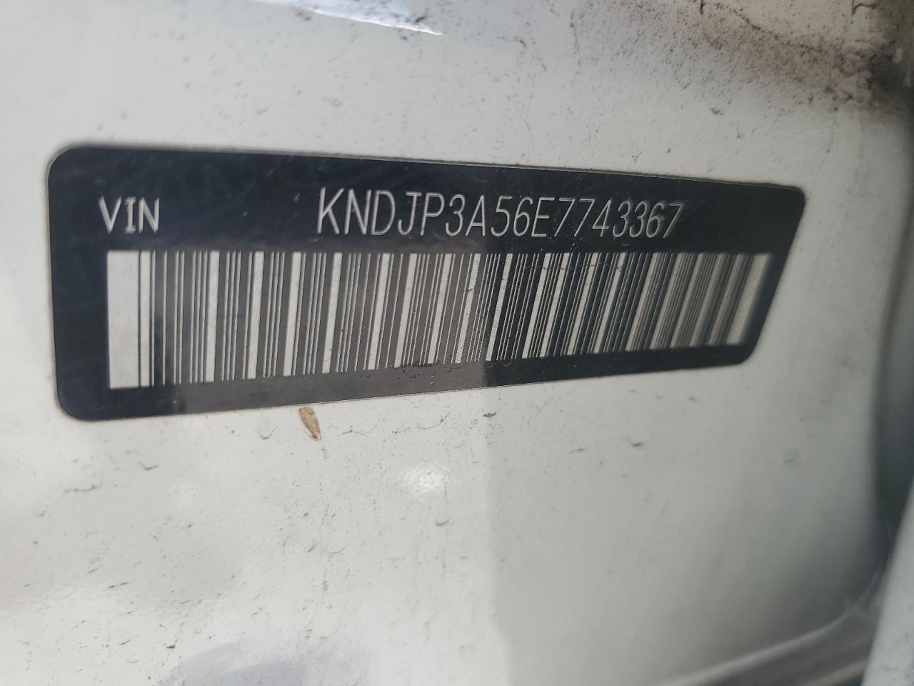 2014 Kia Soul + VIN: KNDJP3A56E7743367 Lot: 81562375