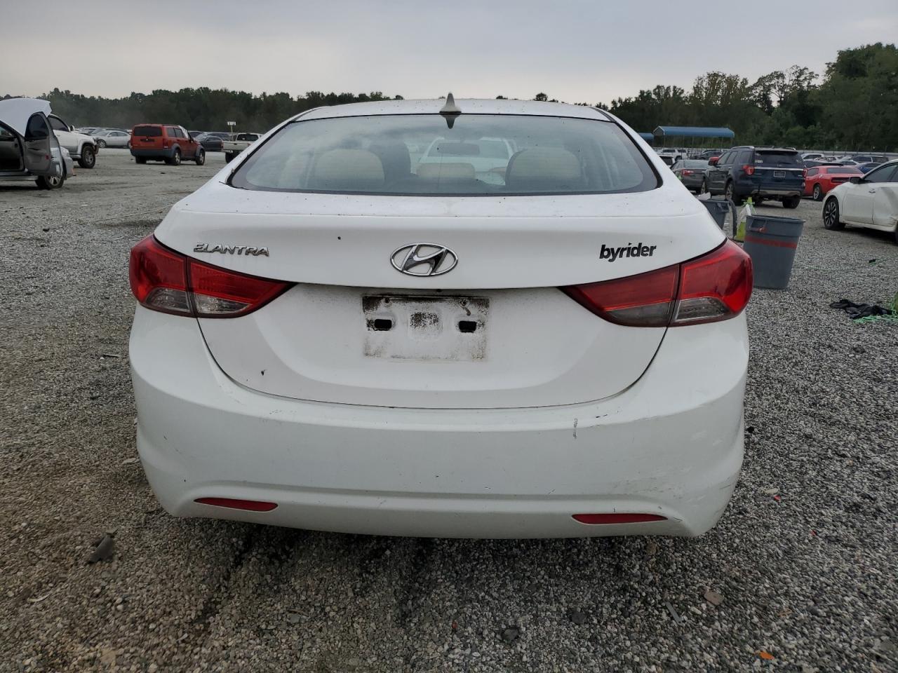 2013 Hyundai Elantra Gls VIN: 5NPDH4AE4DH376320 Lot: 80250735