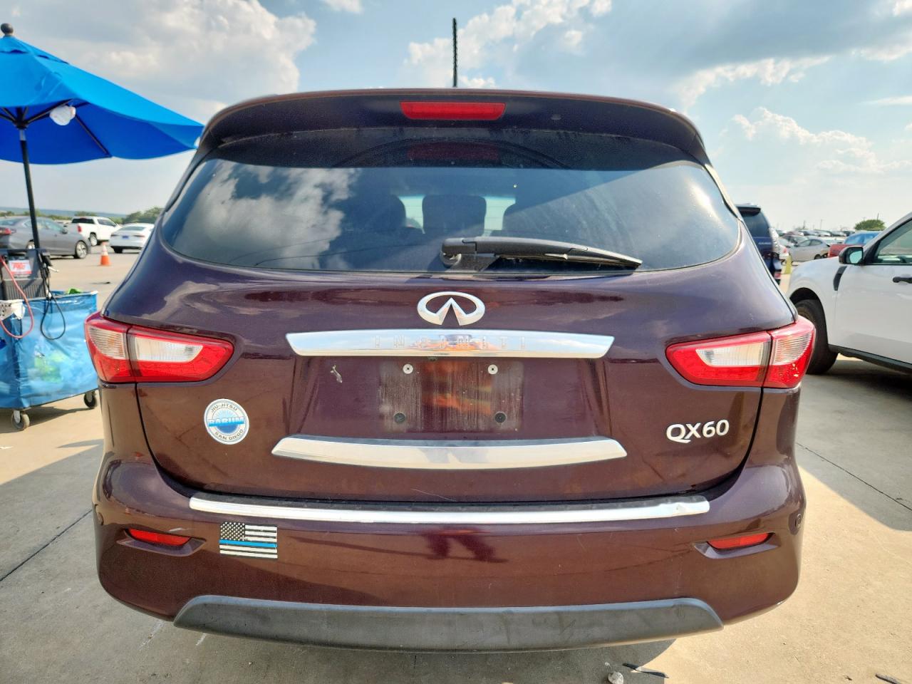 2015 Infiniti Qx60 VIN: 5N1AL0MNXFC551556 Lot: 71217655