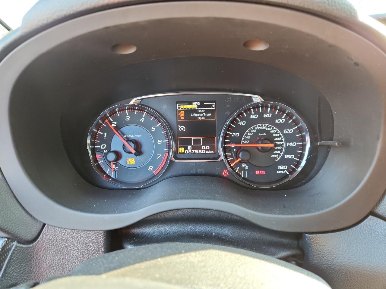2018 Subaru Wrx VIN: JF1VA1A68J9815285 Lot: 80058365
