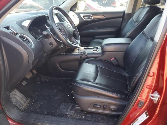  NISSAN PATHFINDER 2018 Красный