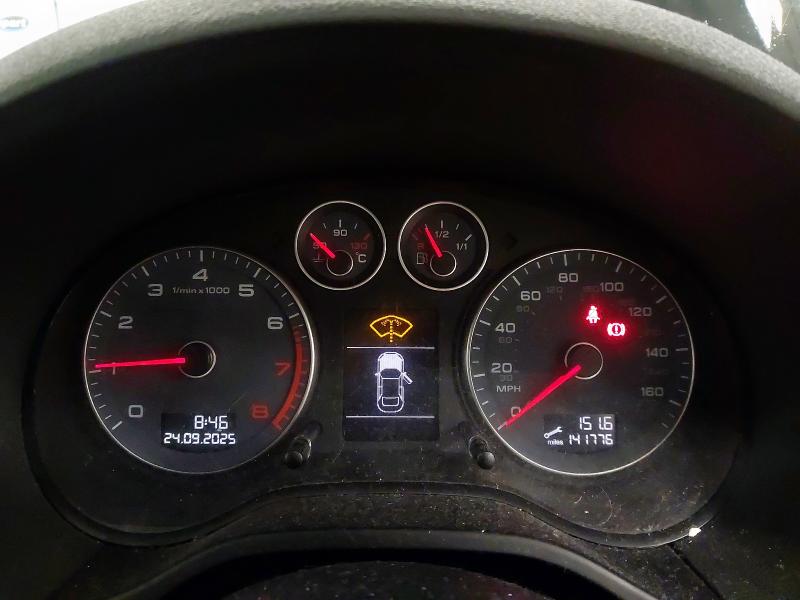 2012 AUDI A3 SPORT 158 TFSI 1.8 TFSI SPORT 5DR
