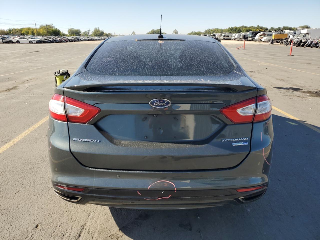 2015 Ford Fusion Titanium VIN: 3FA6P0D91FR270478 Lot: 81835285
