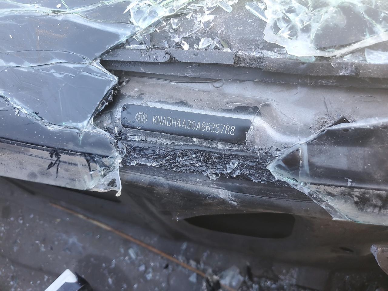 2010 Kia Rio Lx VIN: KNADH4A30A6635788 Lot: 84648735