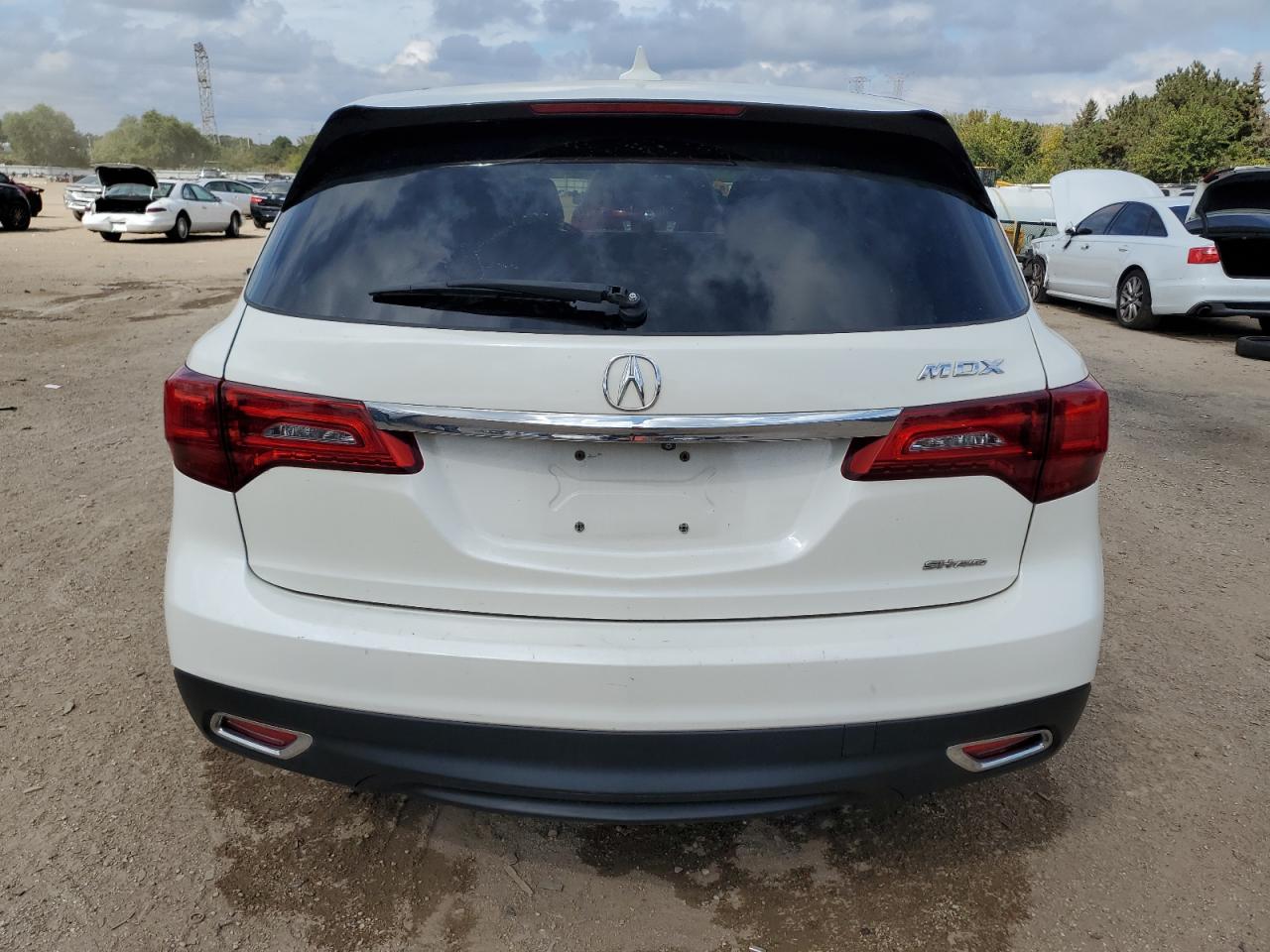 2016 Acura Mdx Technology VIN: 5FRYD4H45GB043975 Lot: 83977685