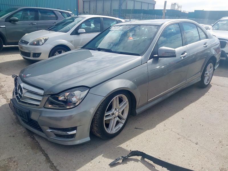 2013 MERCEDES-BENZ C250 AMG SPORT BLUEEF-CY  for sale at Copart ROCHFORD