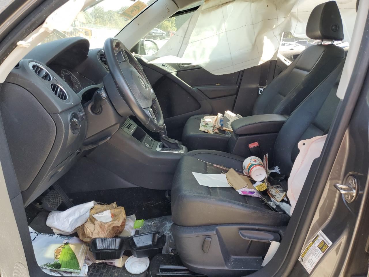 2015 Volkswagen Tiguan S VIN: WVGAV7AX9FW552060 Lot: 80737065