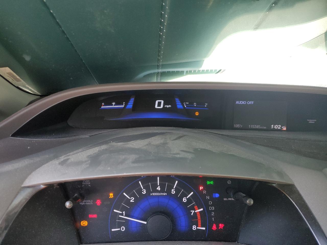 2012 Honda Civic Ex VIN: 19XFB2F8XCE317082 Lot: 83878505