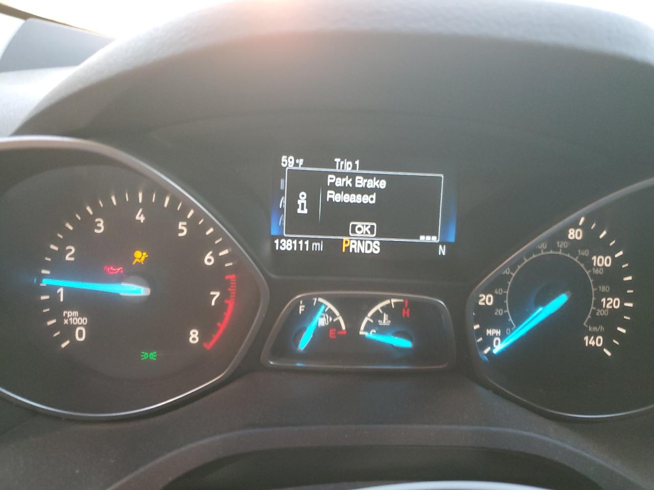 2017 Ford Escape Titanium VIN: 1FMCU9J90HUA38959 Lot: 80817635