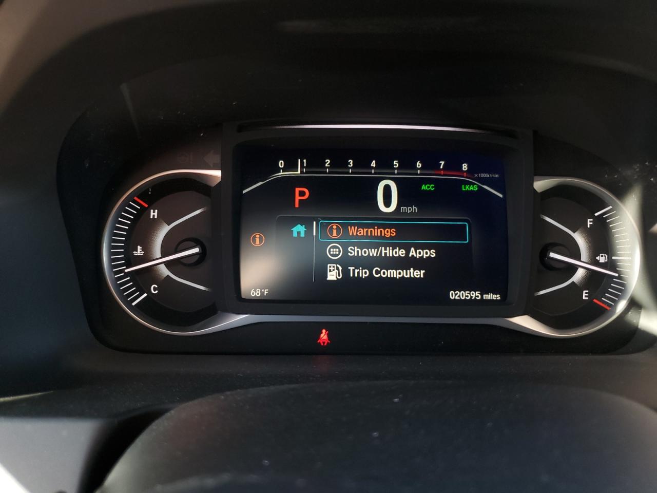 2024 Honda Passport Exl VIN: 5FNYF8H53RB020581 Lot: 82087435