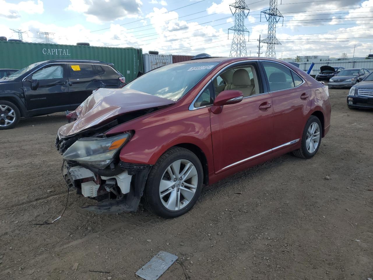 LEXUS HS 2010. Lot# 83802705. VIN JTHBB1BA0A2020297. Photo 1