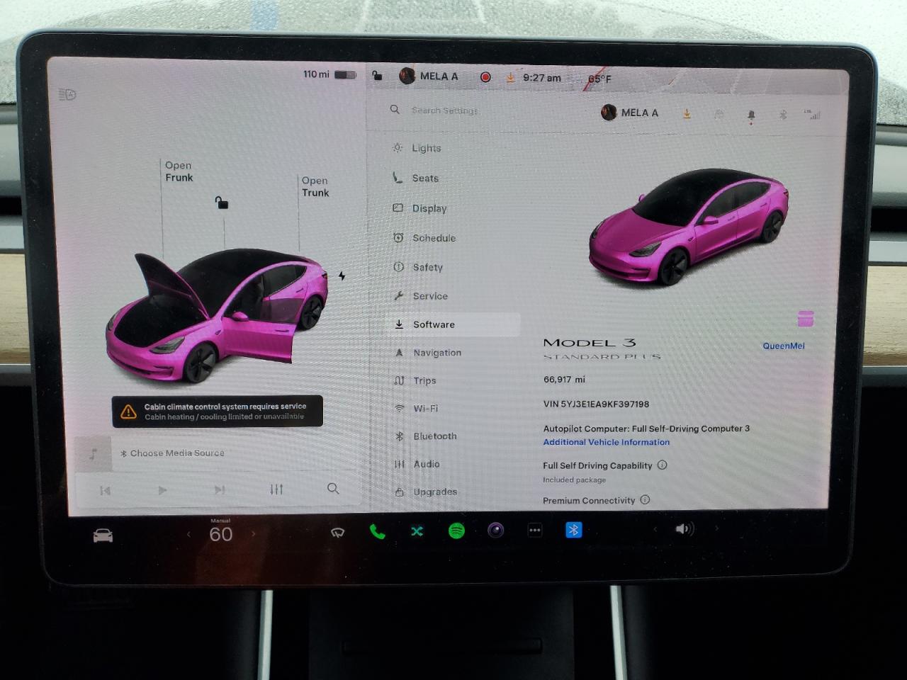 2019 Tesla Model 3 VIN: 5YJ3E1EA9KF397198 Lot: 80166795