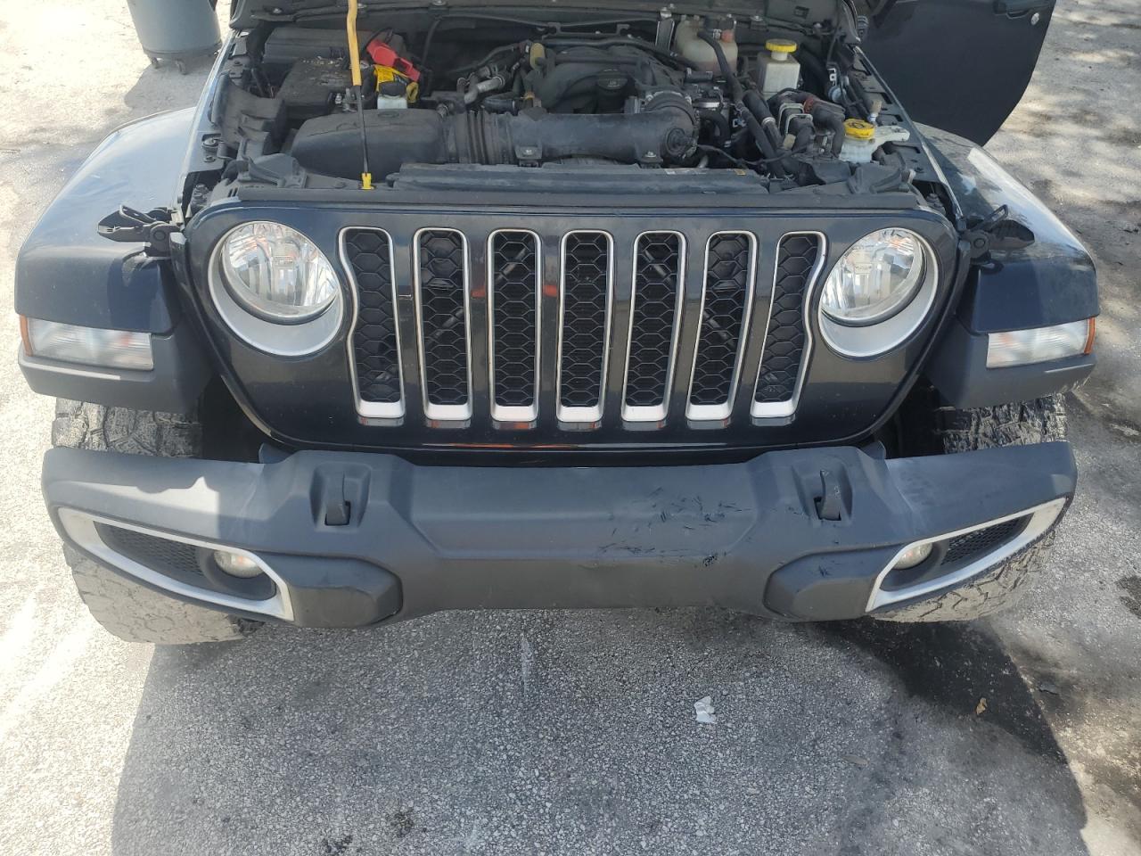 2022 Jeep Gladiator Overland VIN: 1C6HJTFG7NL101619 Lot: 71734415