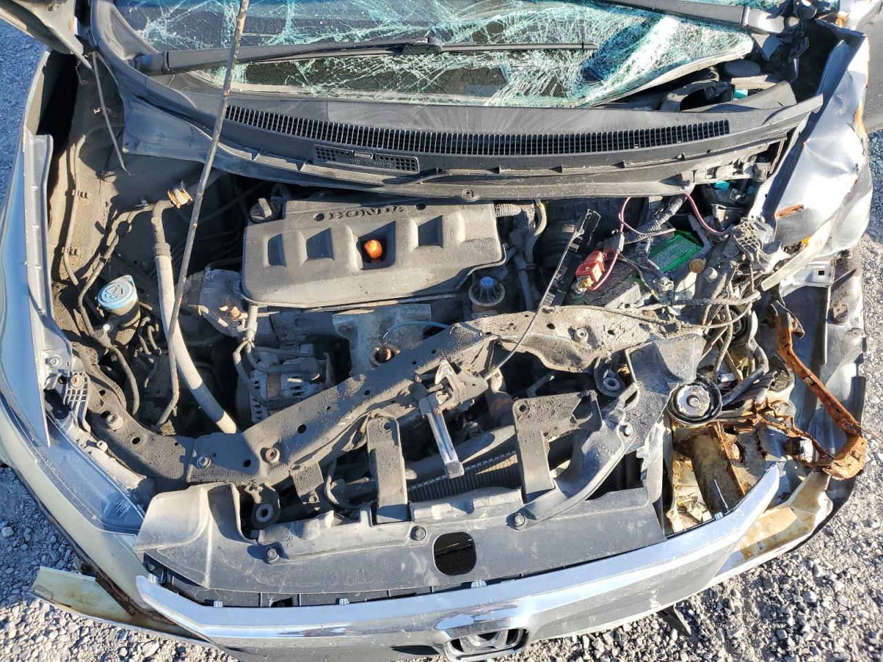 2012 Honda Civic Lx VIN: 2HGFB2F54CH102423 Lot: 80141945