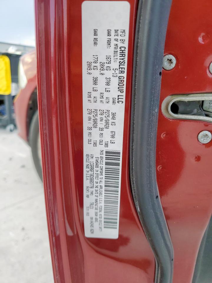 2013 Ram 1500 St VIN: 1C6RR6FT8DS665778 Lot: 81775055