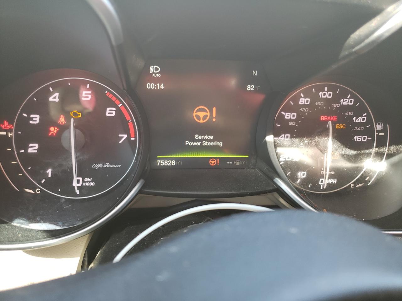 2017 Alfa Romeo Giulia Ti VIN: ZARFAECN4H7551164 Lot: 81303755