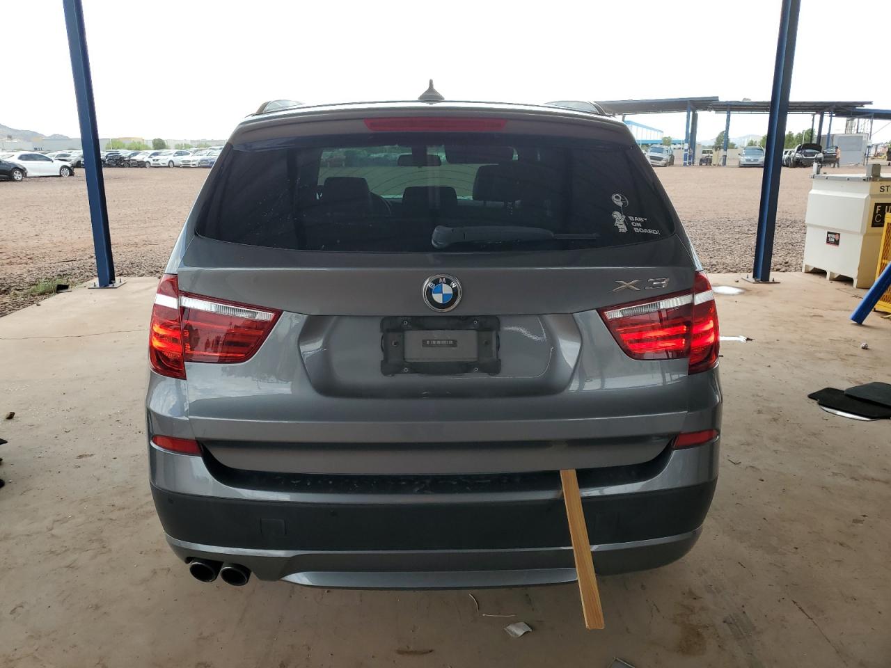 2013 BMW X3 xDrive35I VIN: 5UXWX7C52DL979206 Lot: 81631655