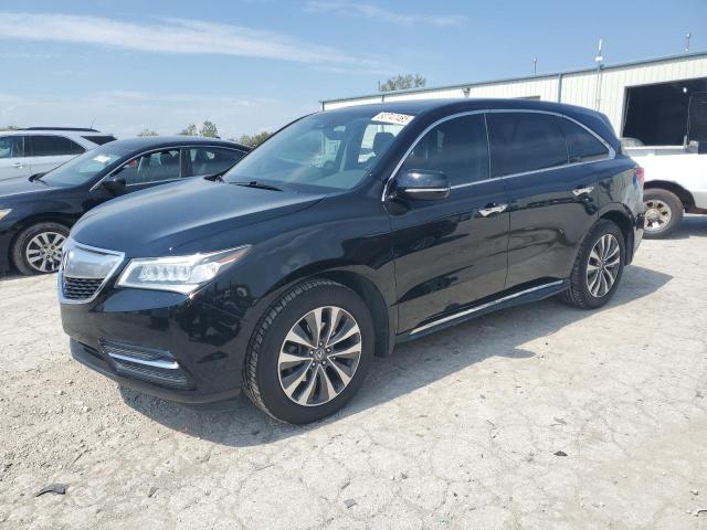  ACURA MDX 2016 Czarny