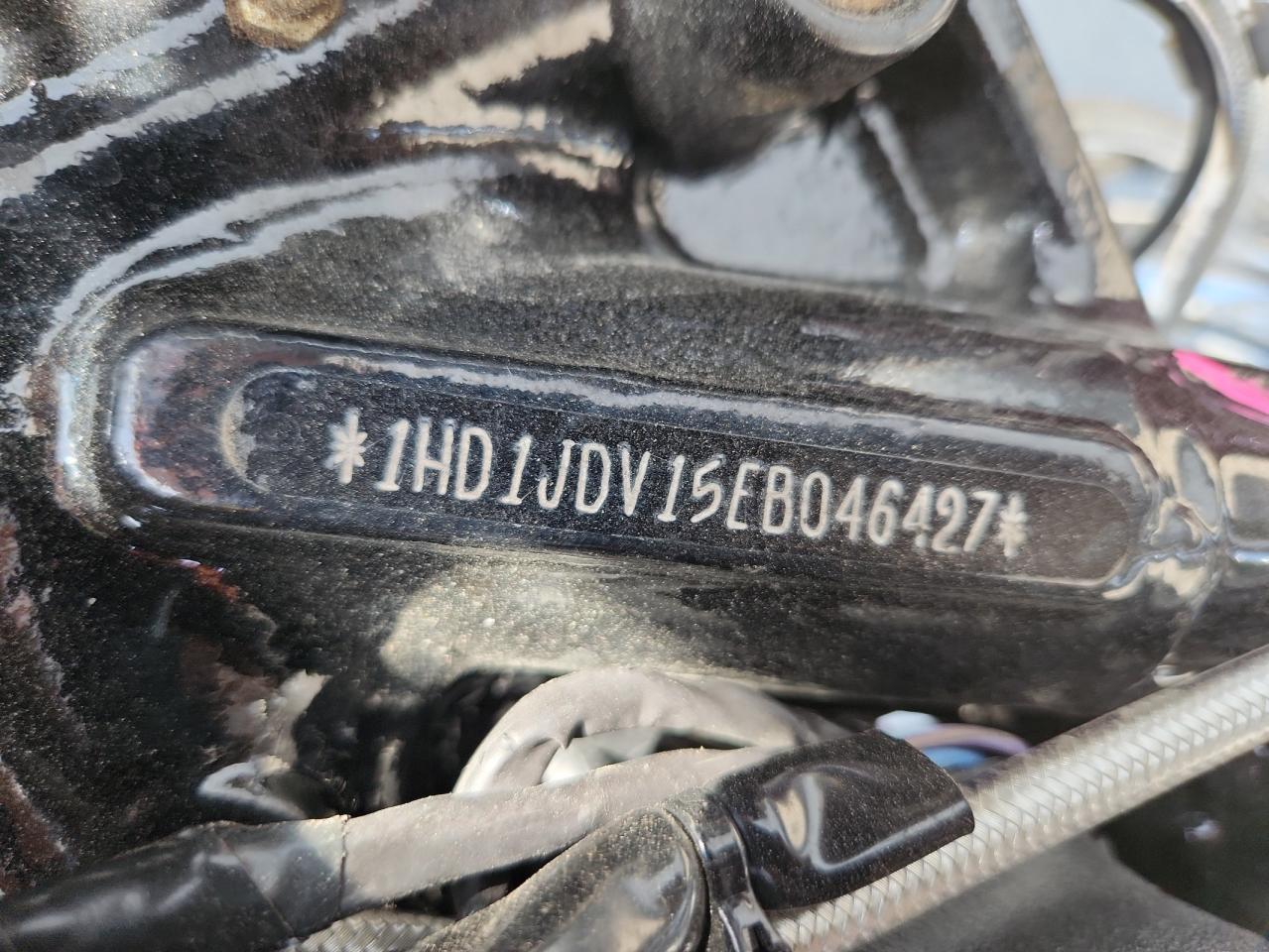 2014 Harley-Davidson Flstn Softail Deluxe VIN: 1HD1JDV15EB046427 Lot: 81431495